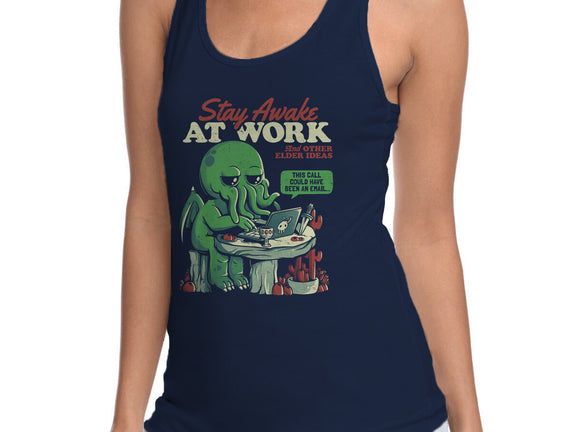 Stay Awake At Work