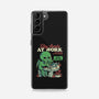 Stay Awake At Work-samsung snap phone case-eduely