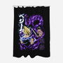 The Prince Vs The Devil-none polyester shower curtain-Diego Oliver