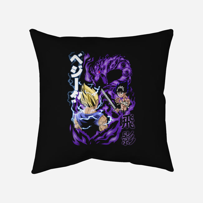 The Prince Vs The Devil-none removable cover throw pillow-Diego Oliver