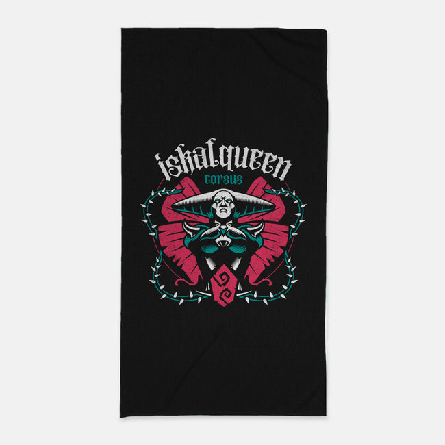 Iskal Queen-none beach towel-Logozaste