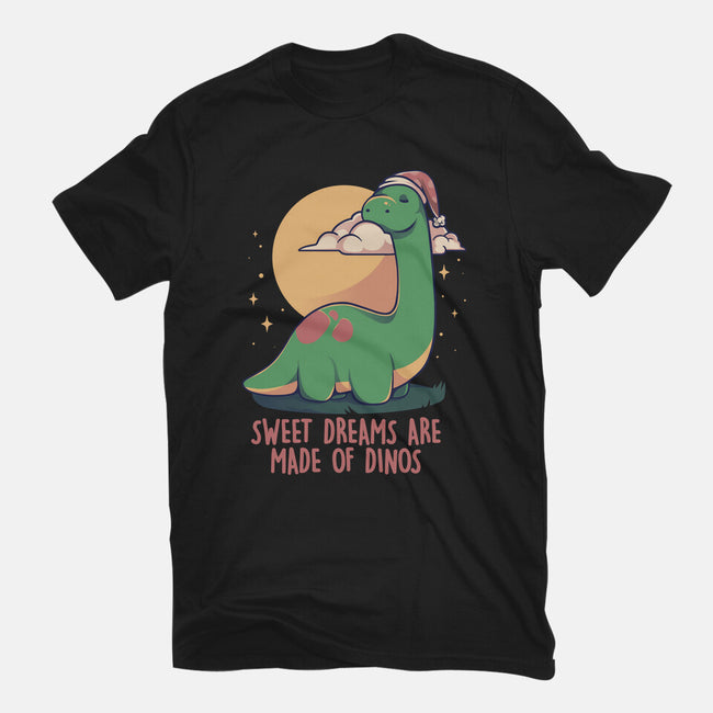 Dreams Are Made Of Dinos-unisex basic tee-koalastudio