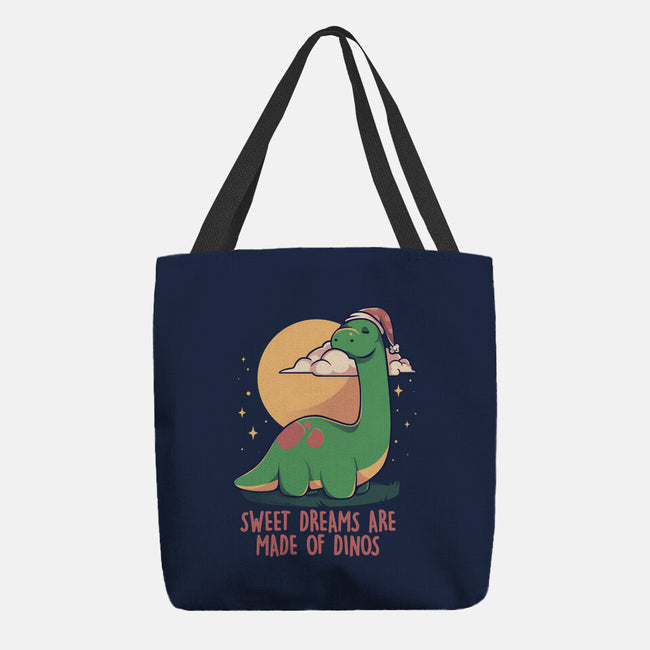 Dreams Are Made Of Dinos-none basic tote bag-koalastudio