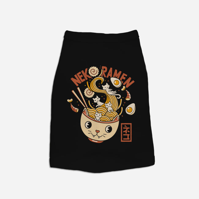 Ramen Cat Head-dog basic pet tank-tobefonseca