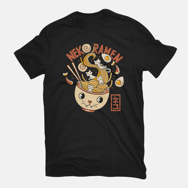 Ramen Cat Head-mens basic tee-tobefonseca