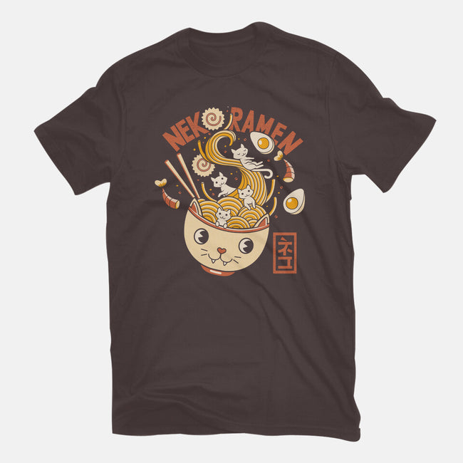 Ramen Cat Head-womens basic tee-tobefonseca