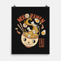 Ramen Cat Head-none matte poster-tobefonseca