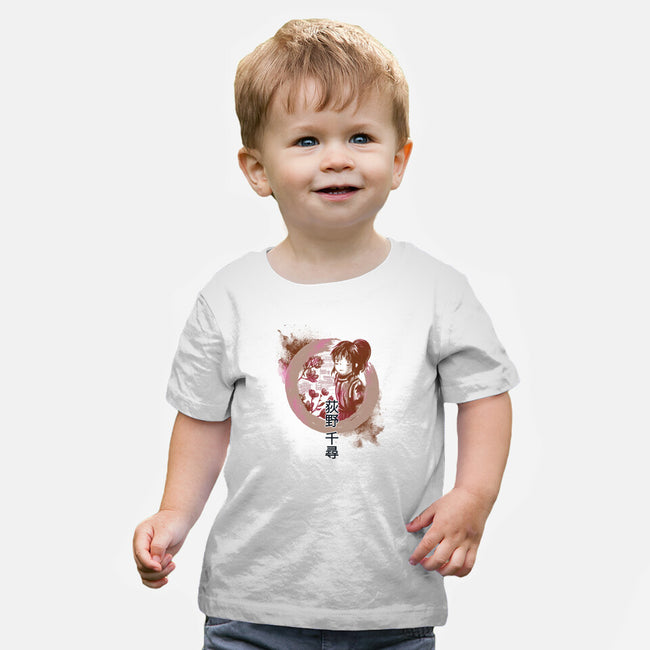 Spring Spell-baby basic tee-OnlyColorsDesigns