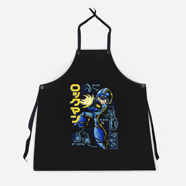 A Mega Robot-unisex kitchen apron-Nihon Bunka