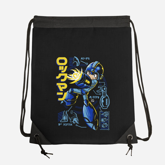 A Mega Robot-none drawstring bag-Nihon Bunka