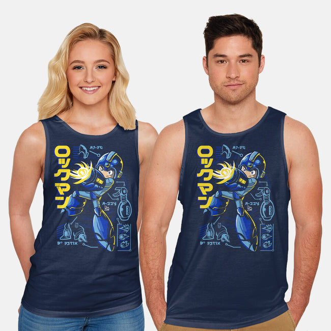 A Mega Robot-unisex basic tank-Nihon Bunka