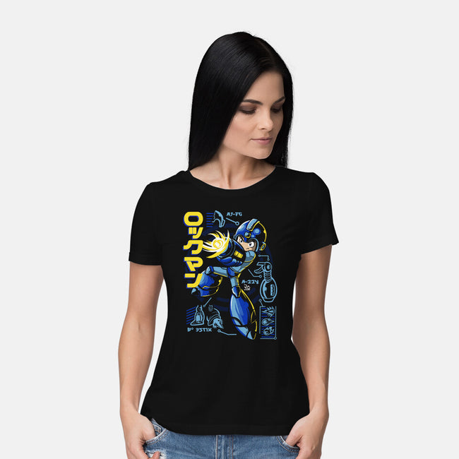 A Mega Robot-womens basic tee-Nihon Bunka