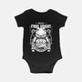 Frog Knight-baby basic onesie-Alundrart