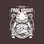 Frog Knight-none glossy sticker-Alundrart