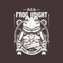 Frog Knight-none glossy sticker-Alundrart