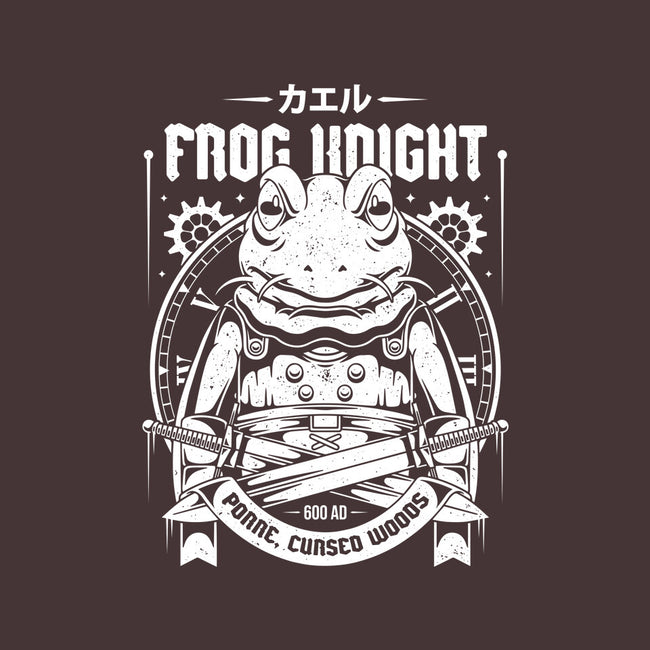 Frog Knight-none polyester shower curtain-Alundrart