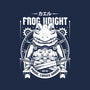 Frog Knight-none removable cover w insert throw pillow-Alundrart