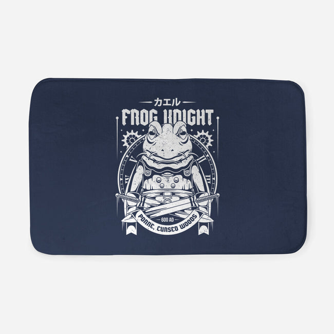 Frog Knight-none memory foam bath mat-Alundrart