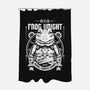 Frog Knight-none polyester shower curtain-Alundrart