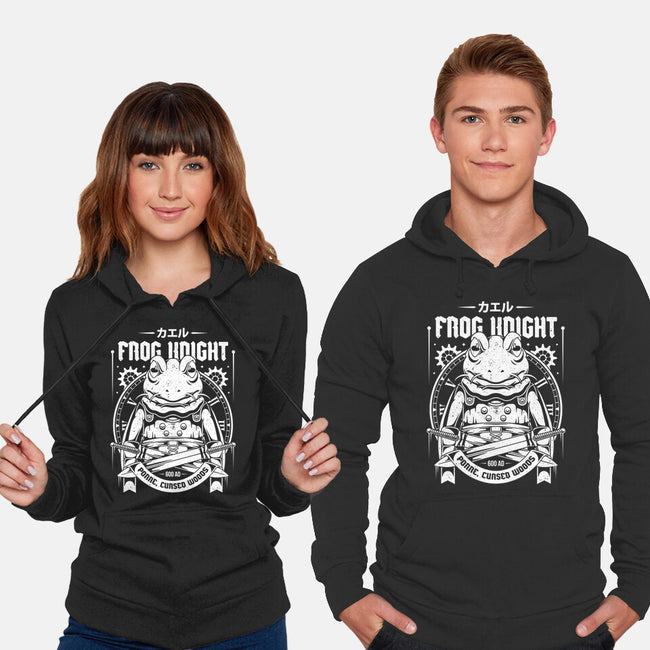 Frog Knight-unisex pullover sweatshirt-Alundrart