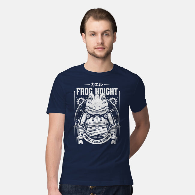 Frog Knight-mens premium tee-Alundrart