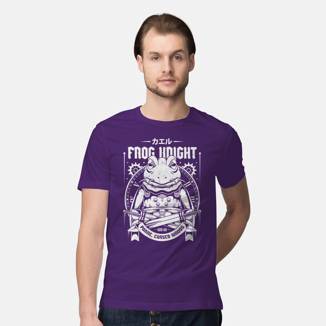 Frog Knight-mens premium tee-Alundrart