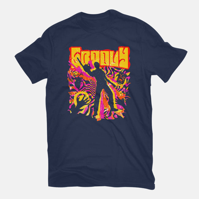 Stay Groovy Stay Evil-mens heavyweight tee-rocketman_art