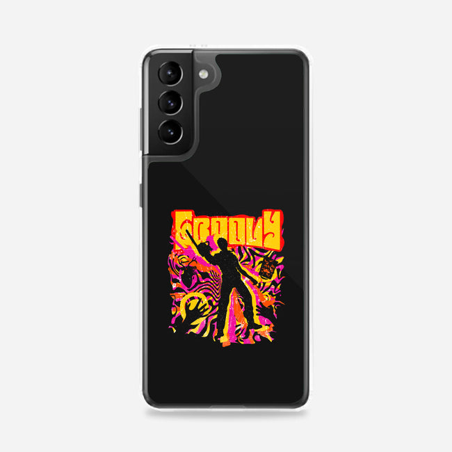 Stay Groovy Stay Evil-samsung snap phone case-rocketman_art