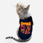 Stay Groovy Stay Evil-cat basic pet tank-rocketman_art