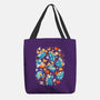 Bear Stars-none basic tote bag-Vallina84