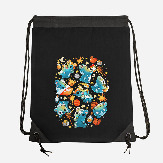 Bear Stars-none drawstring bag-Vallina84