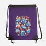 Bear Stars-none drawstring bag-Vallina84