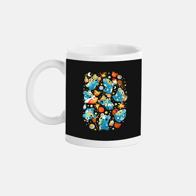Bear Stars-none glossy mug-Vallina84