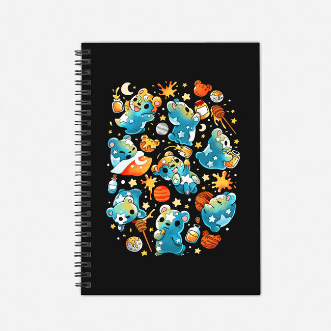 Bear Stars-none dot grid notebook-Vallina84