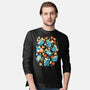 Bear Stars-mens long sleeved tee-Vallina84