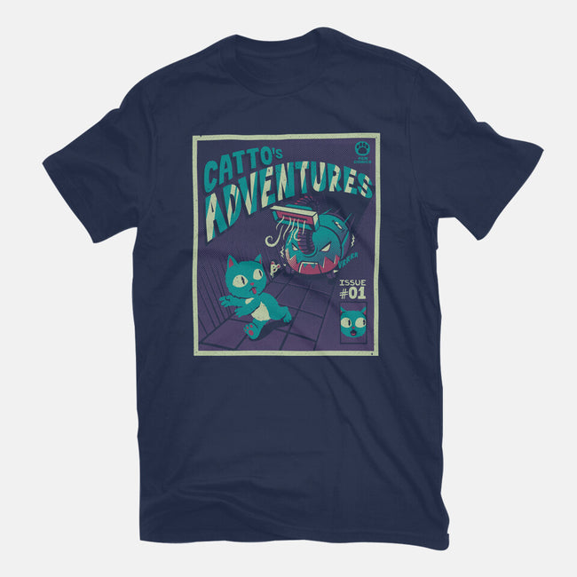 Catto Adventures-mens premium tee-tobefonseca