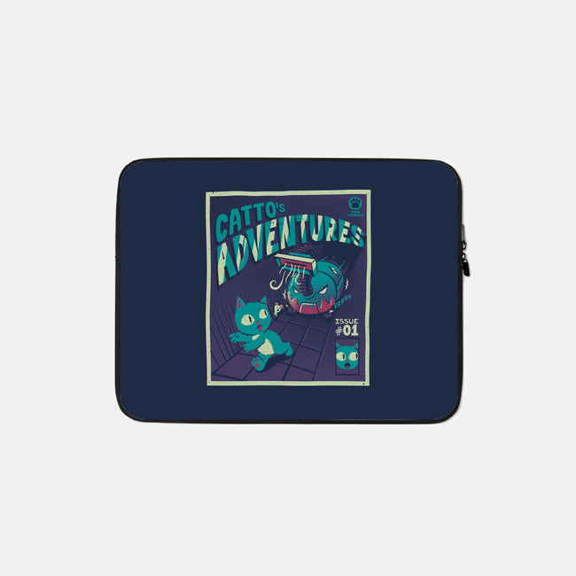 Catto Adventures-none zippered laptop sleeve-tobefonseca