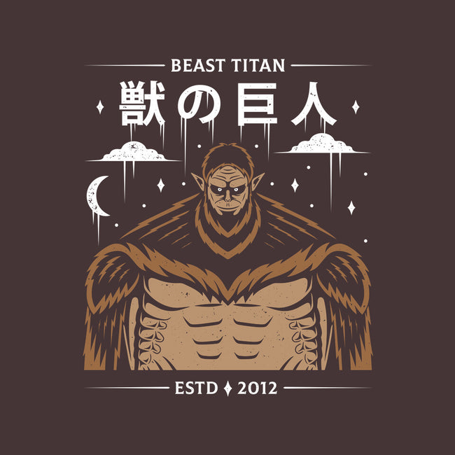 Zeke's Beast Titan-none removable cover throw pillow-Alundrart