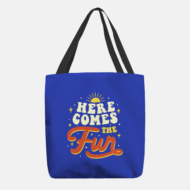 Here Comes The Fun-none basic tote bag-tobefonseca