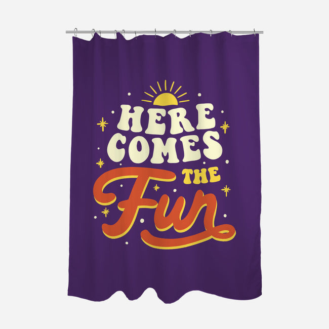 Here Comes The Fun-none polyester shower curtain-tobefonseca