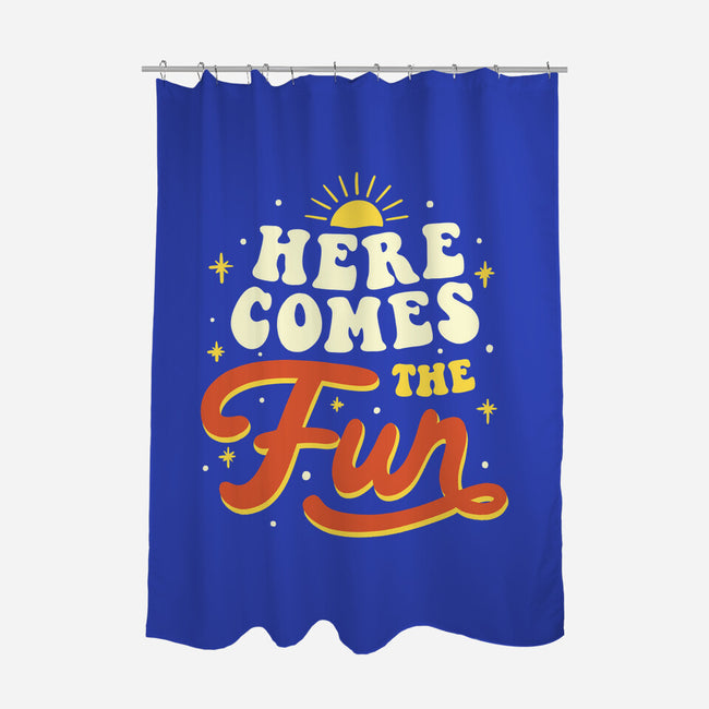 Here Comes The Fun-none polyester shower curtain-tobefonseca