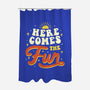 Here Comes The Fun-none polyester shower curtain-tobefonseca
