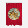 Sabretooth Catana-none polyester shower curtain-vp021