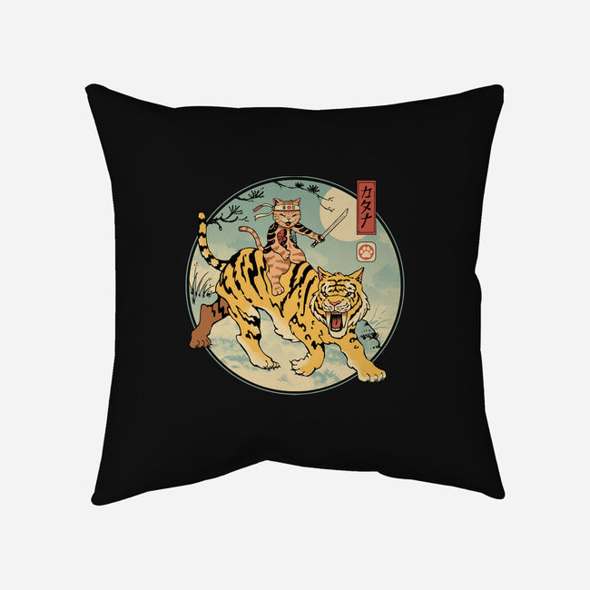 Sabretooth Catana-none removable cover w insert throw pillow-vp021