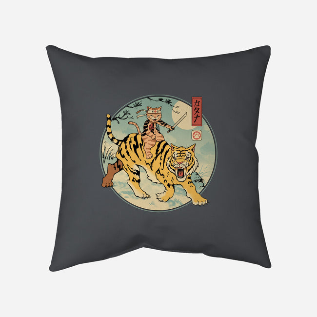 Sabretooth Catana-none removable cover w insert throw pillow-vp021