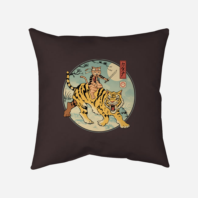 Sabretooth Catana-none removable cover w insert throw pillow-vp021