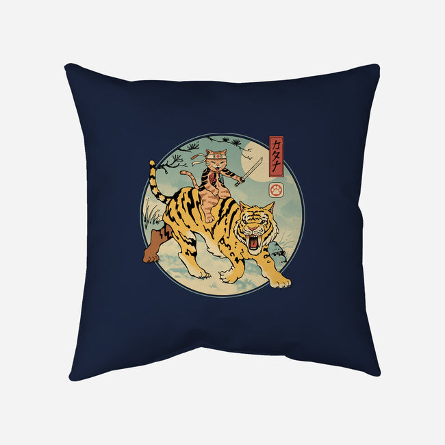 Sabretooth Catana-none removable cover w insert throw pillow-vp021