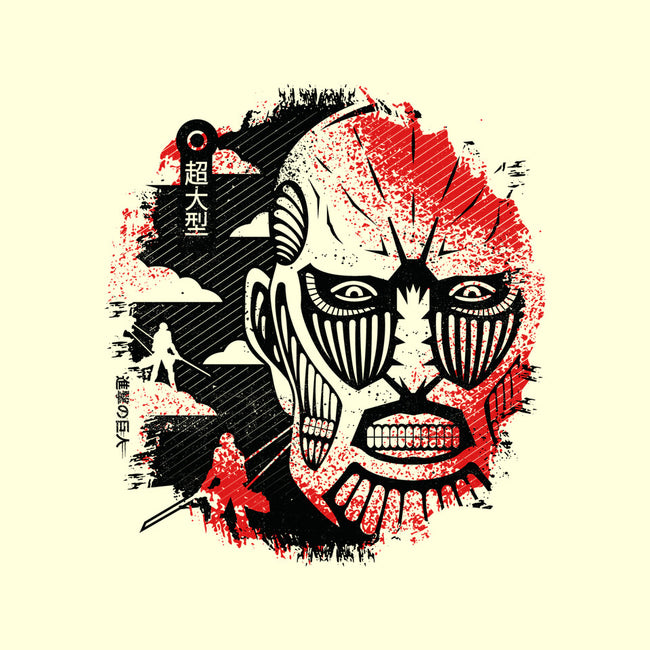 Colossal Face-none removable cover w insert throw pillow-Logozaste