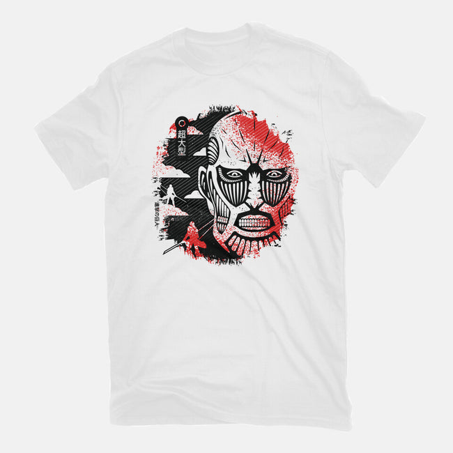 Colossal Face-mens basic tee-Logozaste