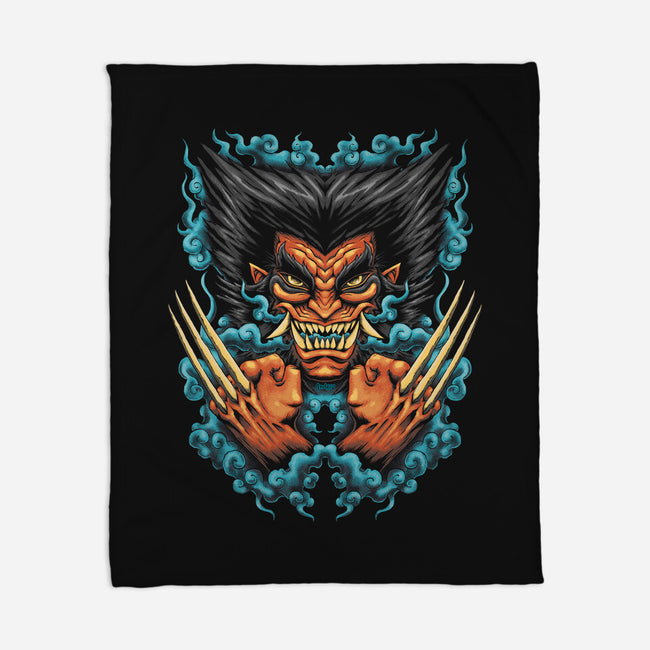 Oni Rage-none fleece blanket-Andriu